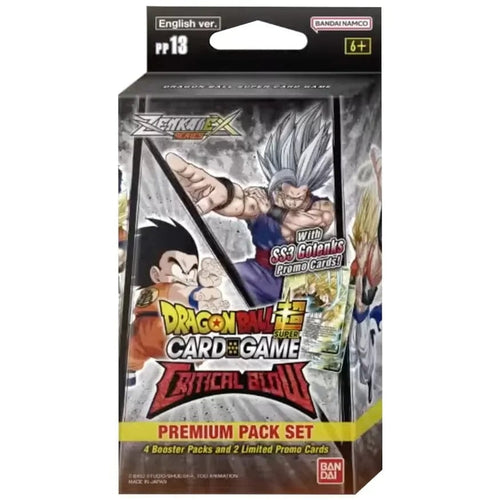 Bandai Dragon Ball Super TCG: Critical Blow - Premium Pack Set 13