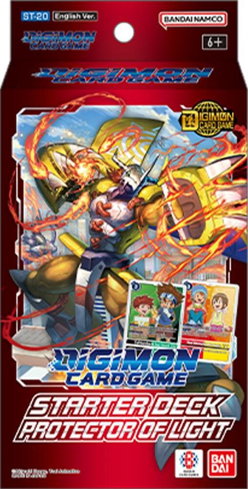 Digimon Card Game: Protector Of Light Starter Deck [ST-20]